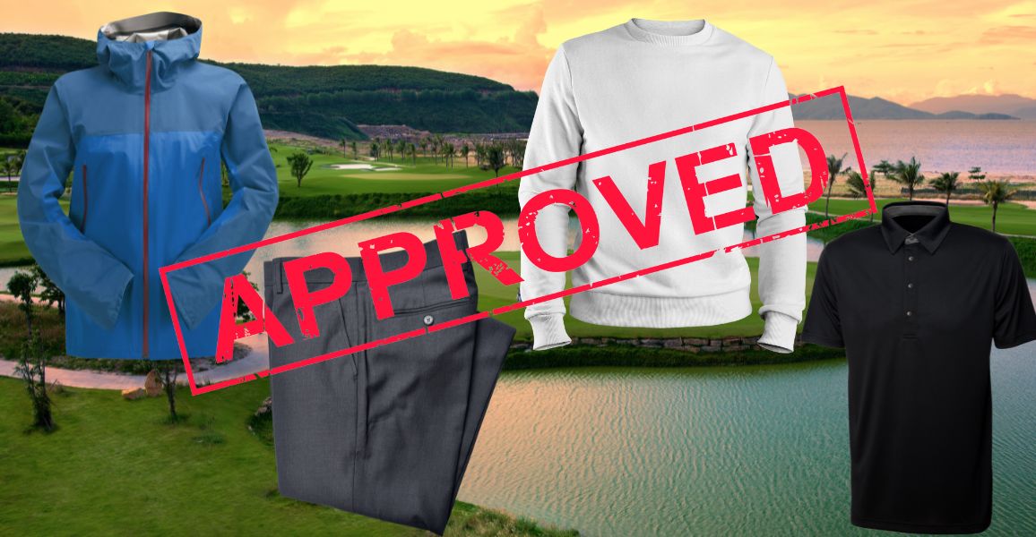 Bunch of clothing you can wear to the golf course